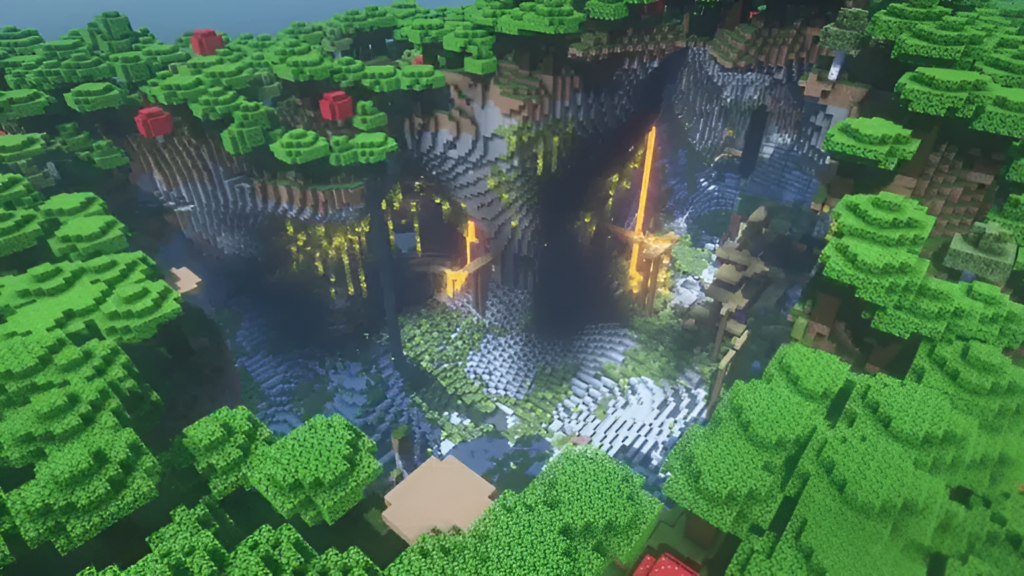 Biomas de Cuevas en Minecraft