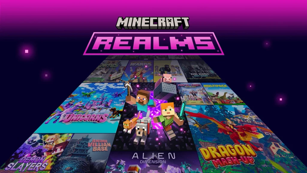 Características Clave de Minecraft Realms