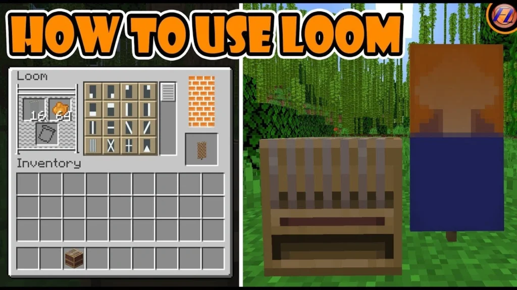 Cómo Usar un Telar en Minecraft