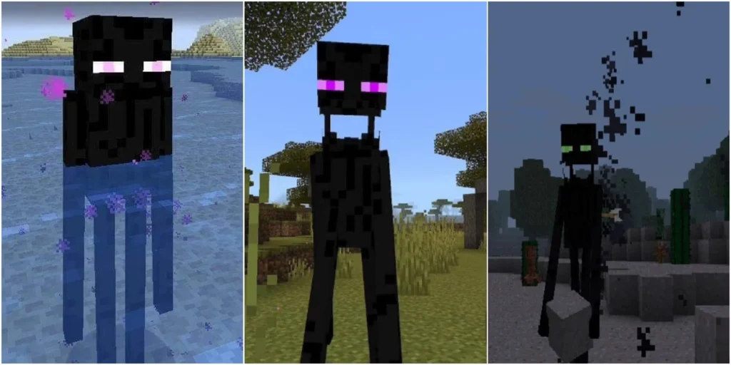 Quiénes son los Endermen en Minecraft