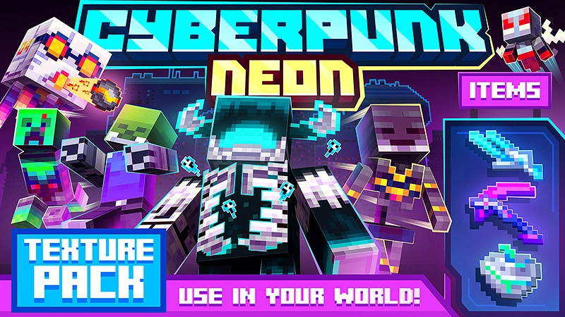 How to Install Minecraft Cyberpunk Texture Pack