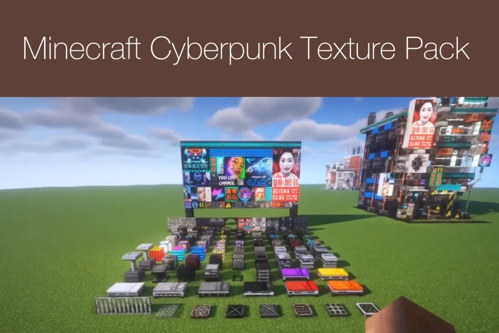What Is the Minecraft Cyberpunk Texture Pack