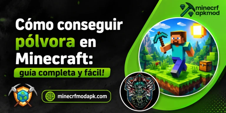 Cómo conseguir pólvora en Minecraft: guía completa y fácil!!