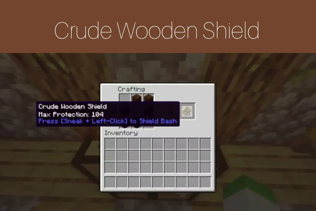 Crude Wooden Shield