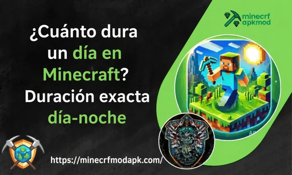 ¿Cuánto dura un día en Minecraft?