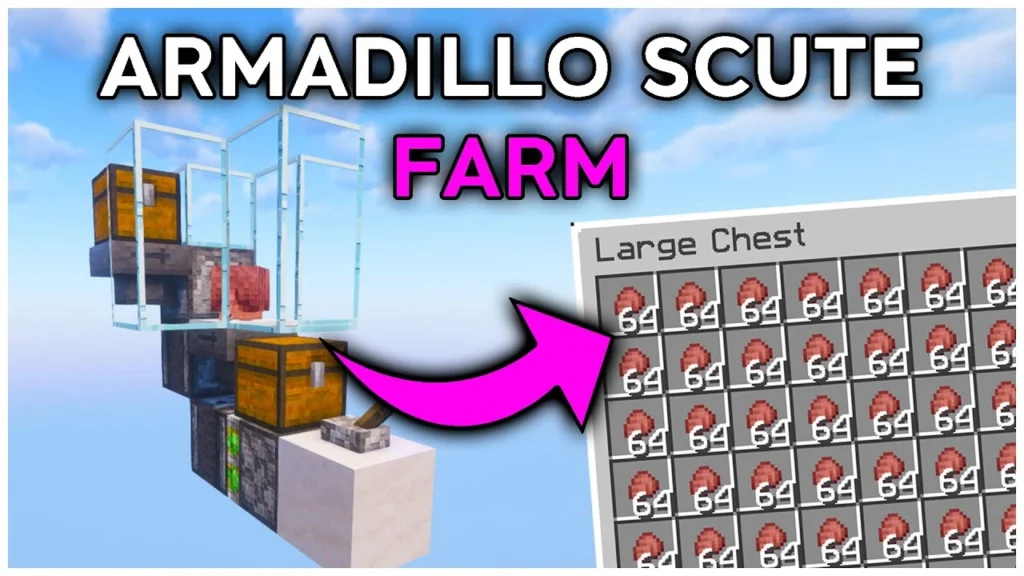 Best Way to Farm Armadillo Scutes in Minecraft Bedrock