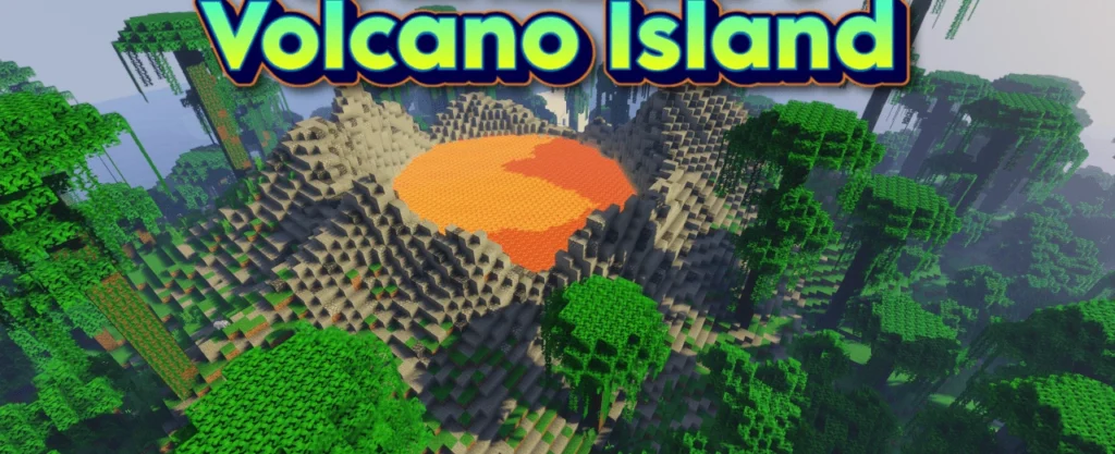 Mejores Mapas e Islas Volcánicas de Minecraft