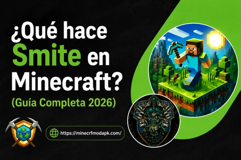 ¿Qué hace Smite en Minecraft? (Guía Completa 2026)